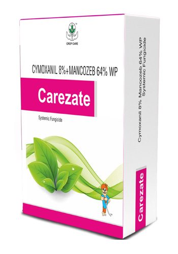 CAREZATE (CYMOXANIL 8%+MANCOZEB WP)