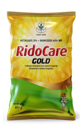 RIDO CARE GOLD (METALAXYL 8%+MANCOZEB 64%WP)